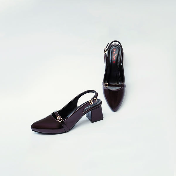 Aveline™ Premium Gloss Block Heels AV013